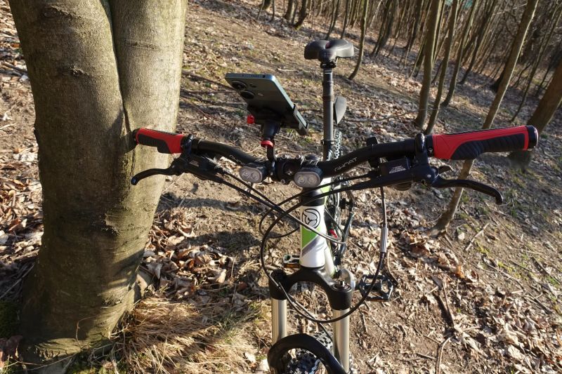 Celoodpružené MTB GHOST ASX 4900, vel. L, vzduchový podvozek, doplňková výbava