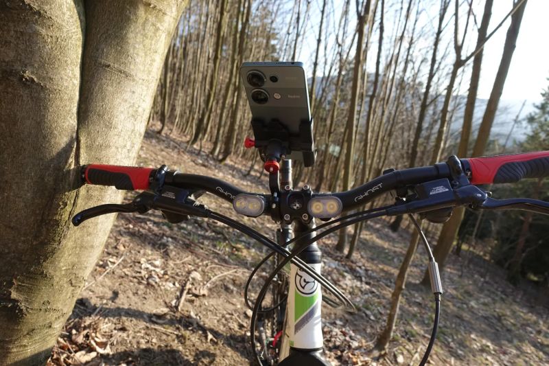 Celoodpružené MTB GHOST ASX 4900, vel. L, vzduchový podvozek, doplňková výbava