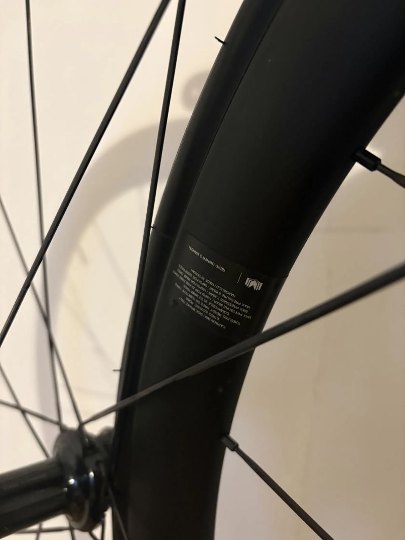 Zapletená kola LOOK R38D Carbon - ořech Shimano
