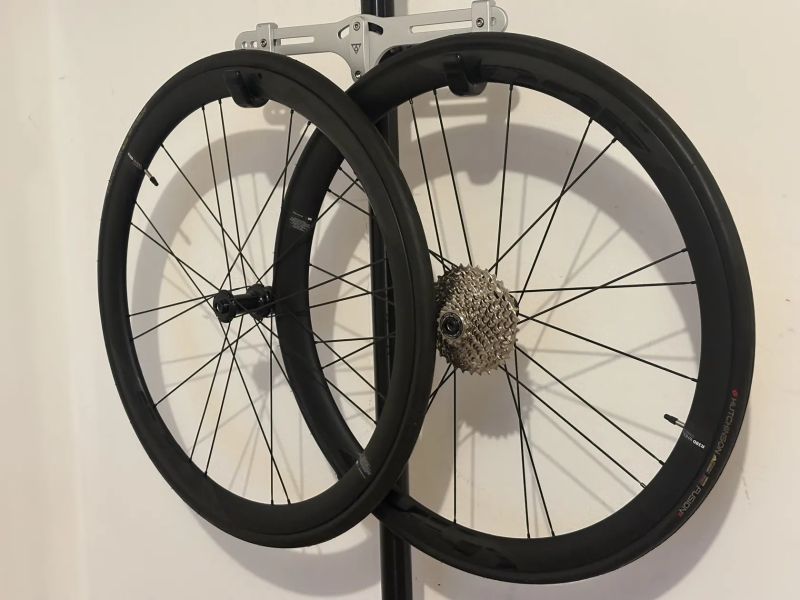 Zapletená kola LOOK R38D Carbon - ořech Shimano