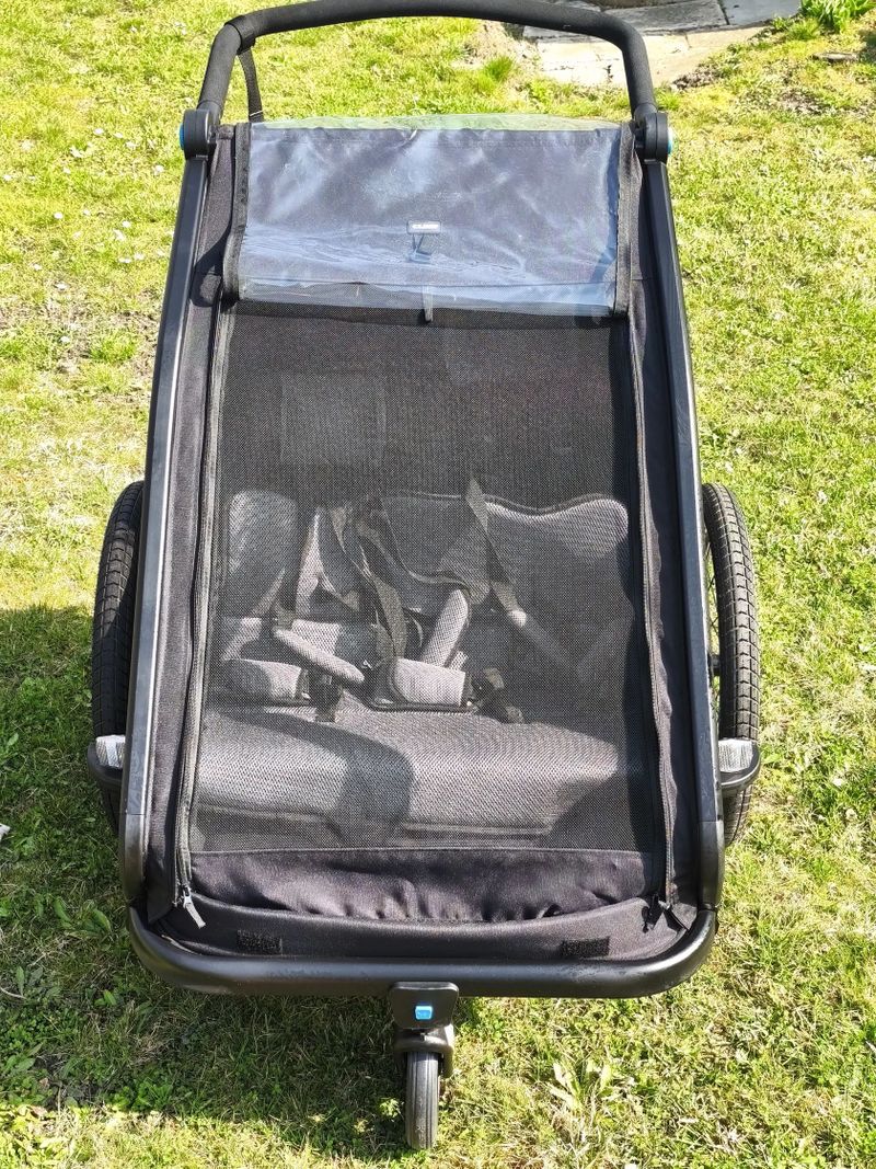 Dětský vozík za kolo CUBE Kids Trailer Double CMPT