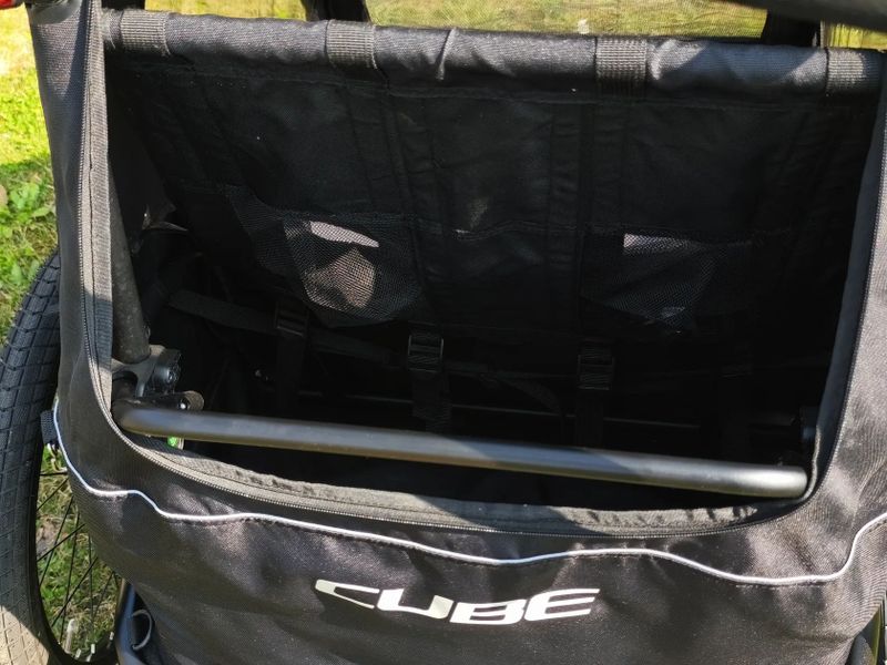 Dětský vozík za kolo CUBE Kids Trailer Double CMPT