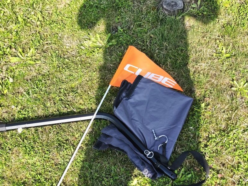 Dětský vozík za kolo CUBE Kids Trailer Double CMPT