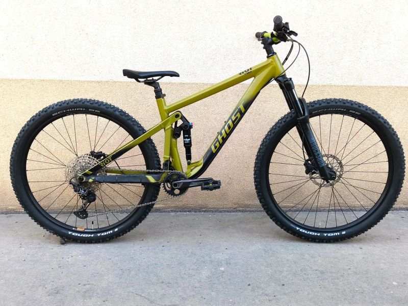 GHOST RIOT Trail vel. M 29", zdvihy 140/140 mm, Shimano XT
