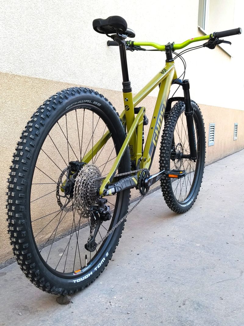 GHOST RIOT Trail vel. M 29", zdvihy 140/140 mm, Shimano XT