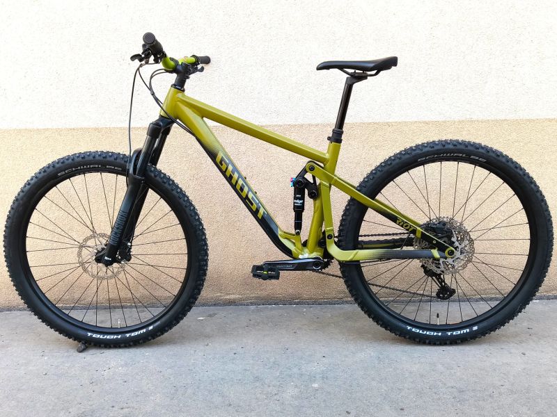 GHOST RIOT Trail vel. M 29", zdvihy 140/140 mm, Shimano XT
