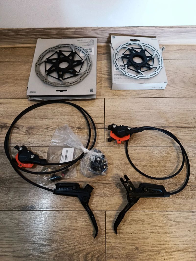 Hydraulické brzdy SRAM Level TLM + kotouče Centerline (Komplet)