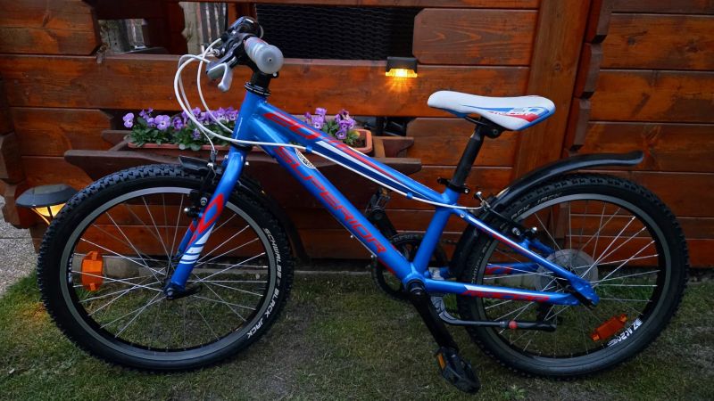 Dětské kolo 20" Superior Racer 4-9let postava 100-135cm po servisu