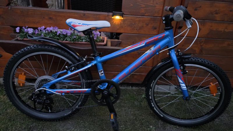 Dětské kolo 20" Superior Racer 4-9let postava 100-135cm po servisu
