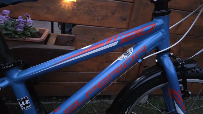 Dětské kolo 20" Superior Racer 4-9let postava 100-135cm po servisu