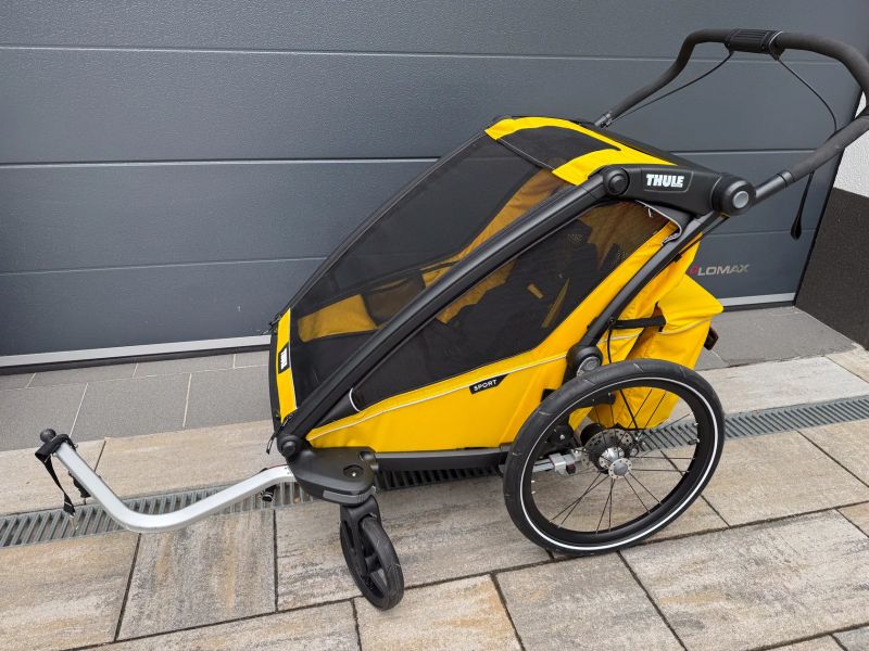 Thule Chariot Sport 2 double, stav jako nový!