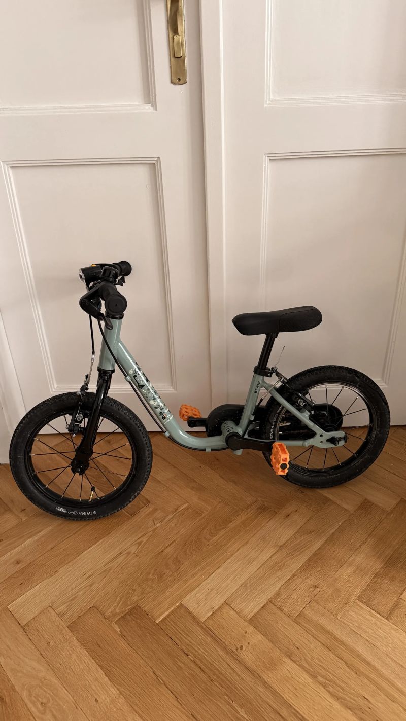 Dětské 14" kolo-odrážedlo 2v1 Discover 900 3 -5 let