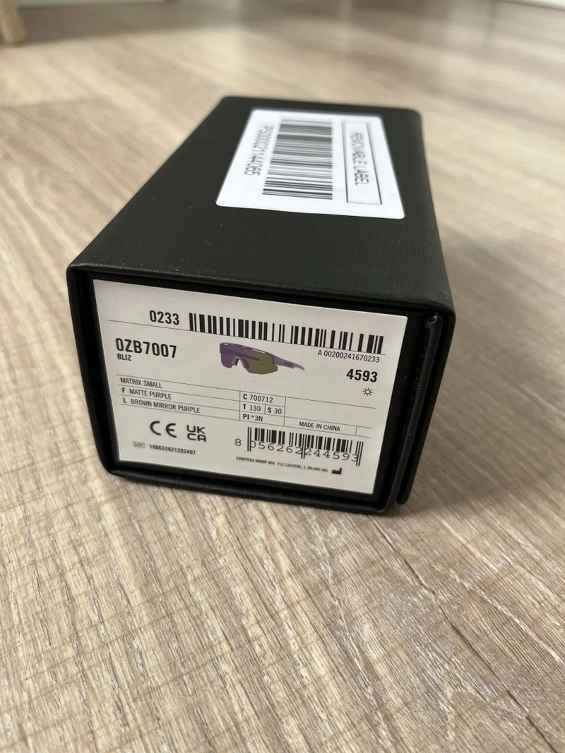 Bliz Matrix Small matt purple/brown