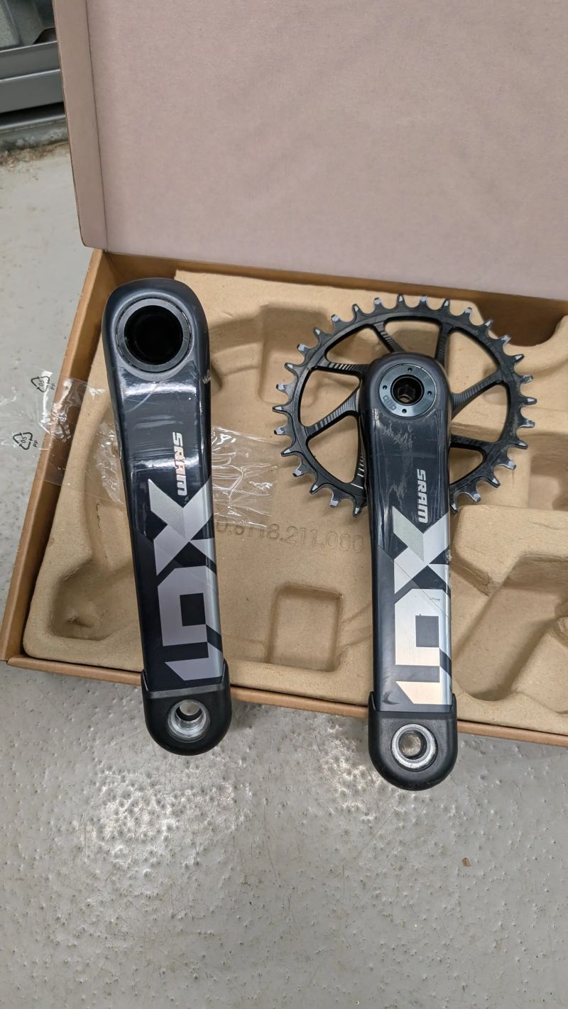 SRAM DUB X01 175mm + Garbaruk Oval 32T