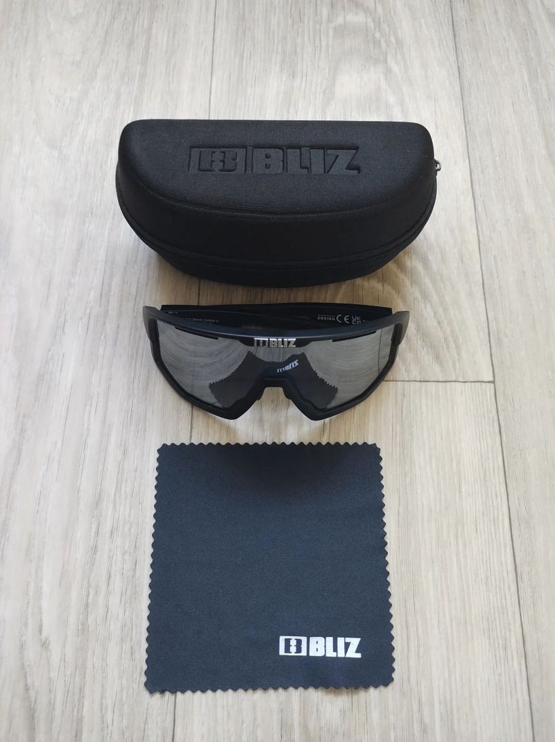 Brýle Bliz Fusion, matte black/smoke silver mirror