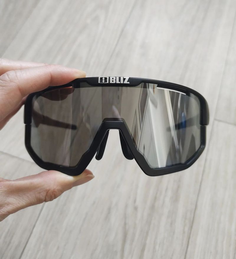 Brýle Bliz Fusion, matte black/smoke silver mirror