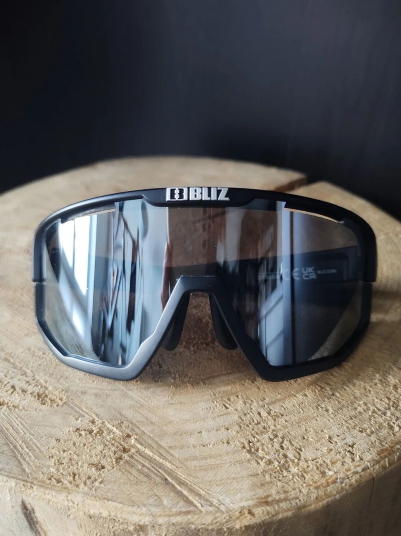 Brýle Bliz Fusion, matte black/smoke silver mirror