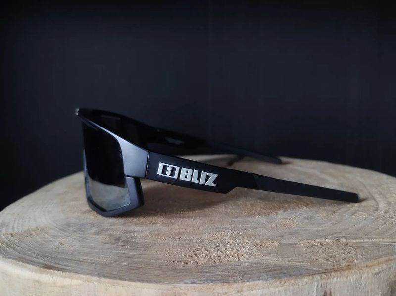 Brýle Bliz Fusion, matte black/smoke silver mirror