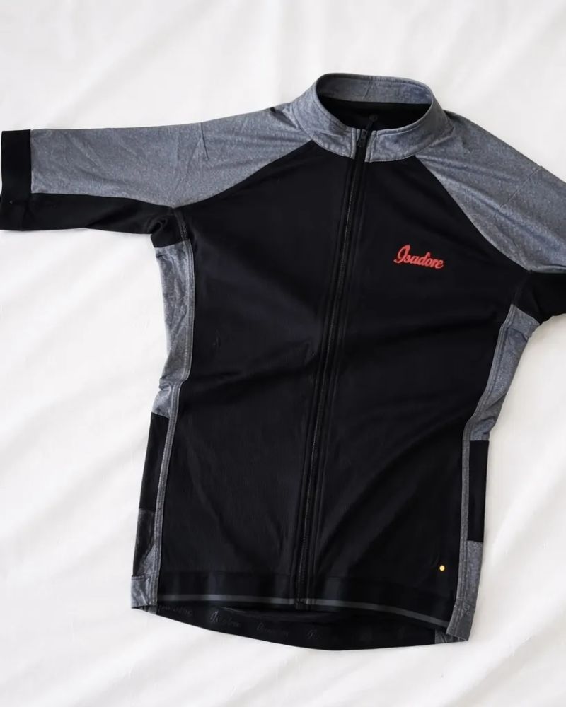 Isadore cyklo set L – bunda OSRAM, kalhoty ThermoRoubaix, dres + návleky