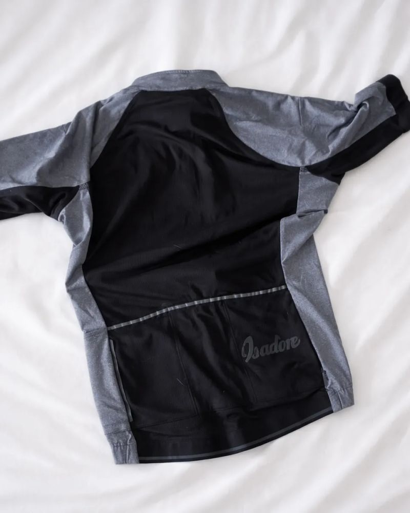 Isadore cyklo set L – bunda OSRAM, kalhoty ThermoRoubaix, dres + návleky