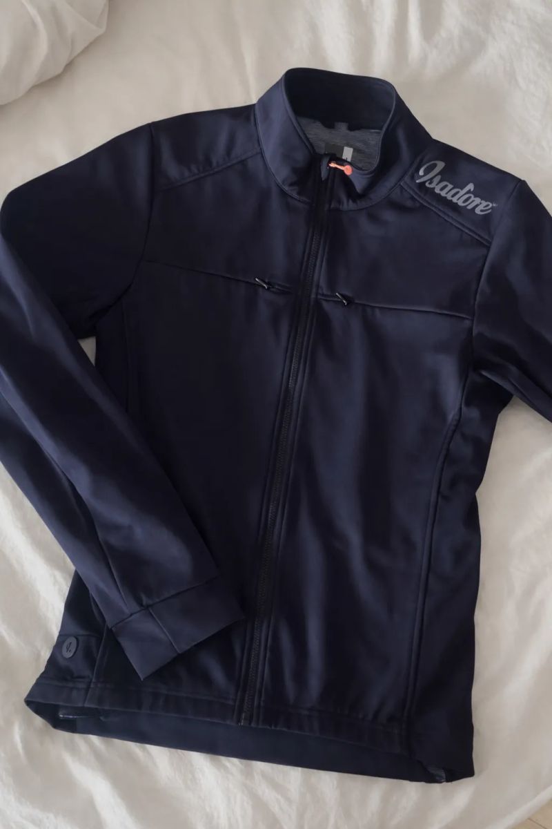 Isadore cyklo set L – bunda OSRAM, kalhoty ThermoRoubaix, dres + návleky