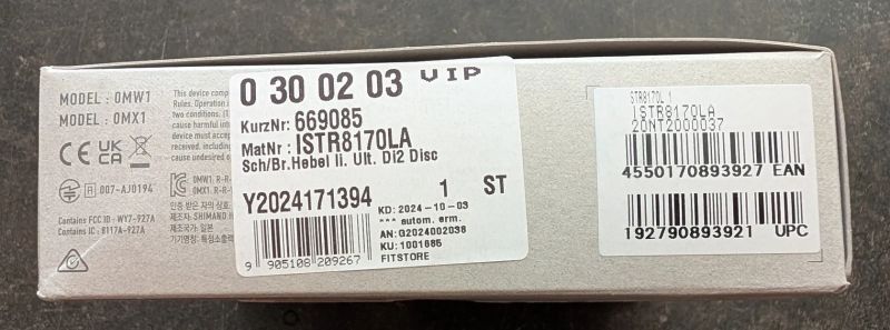 SHIMANO Ultegra Di2 ST-R8170 levá 12x (nová) 