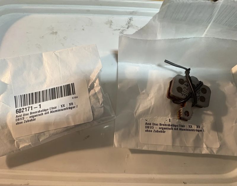 4 páry brzdové destičky Sram pro Elixir, Level - Organické