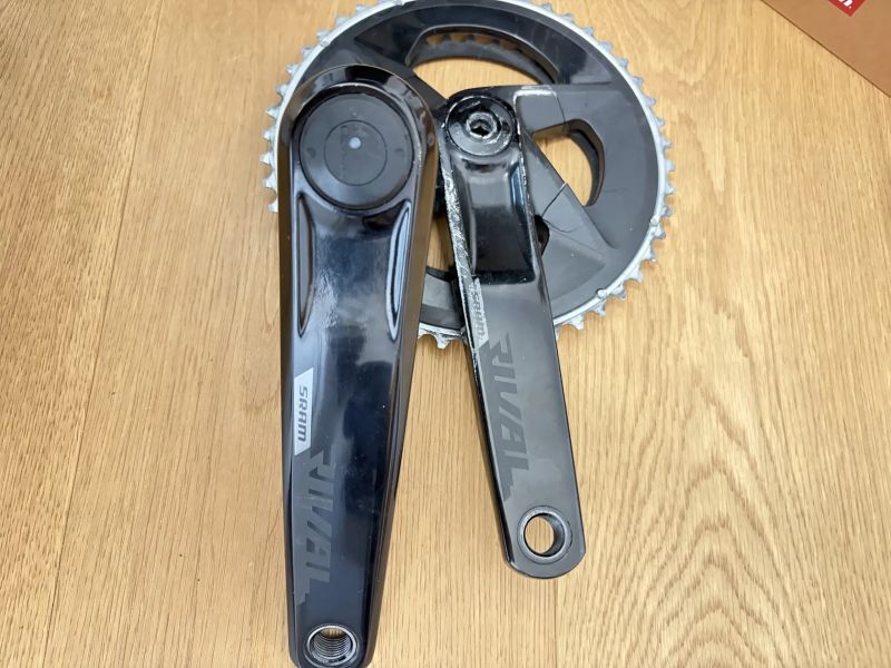 Sada SRAM Rival AXS eTap 2×12 175mm 48/35, powermeter Quarq