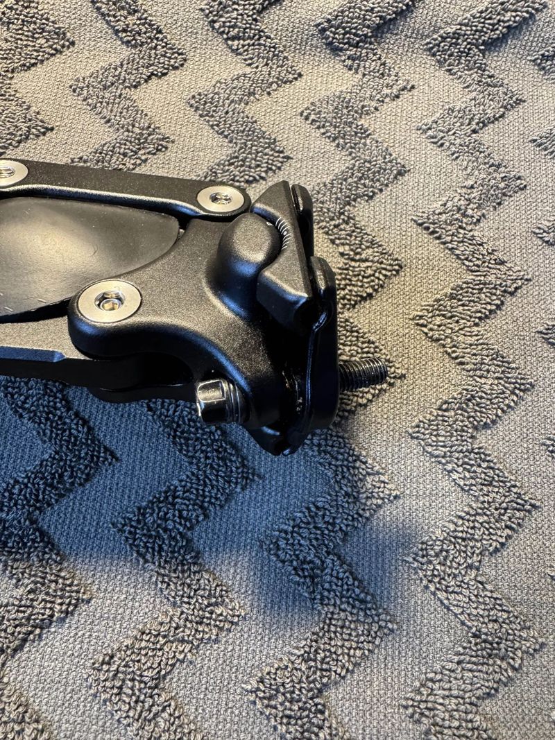 NOVÁ Sedlovka odpružená M-Wave 2 klouby 31.6x350mm