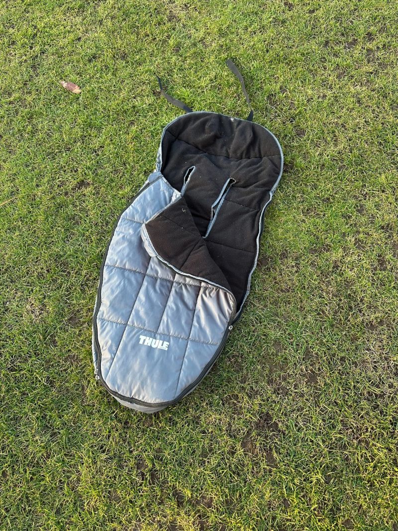 Thule Chariot Sport 1 blue + jogging set