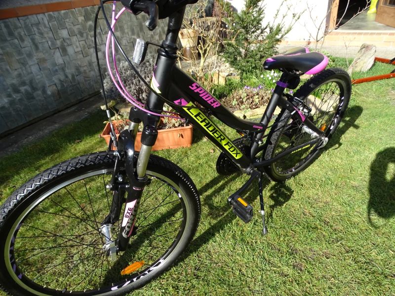 Leader Fox Spider 24" Jako Nové + páčkové řazení