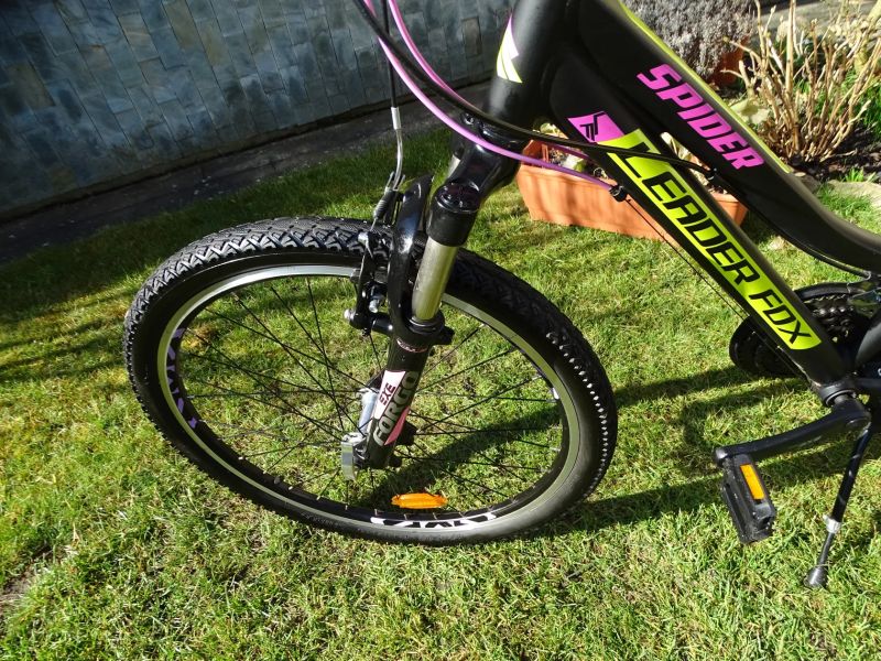 Leader Fox Spider 24" Jako Nové + páčkové řazení