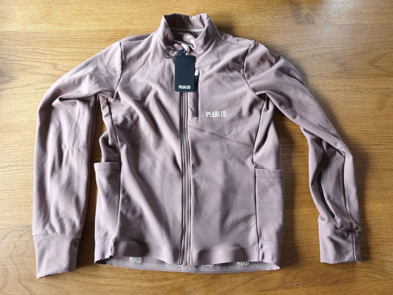 Dres s dlouhým rukávem PEdALED Odyssey Long Sleeve Jersey Dark Rose vel.XL