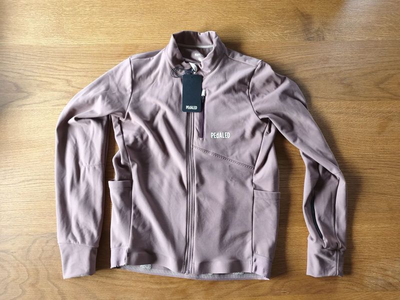 Dres s dlouhým rukávem PEdALED Odyssey Long Sleeve Jersey Dark Rose vel.XL