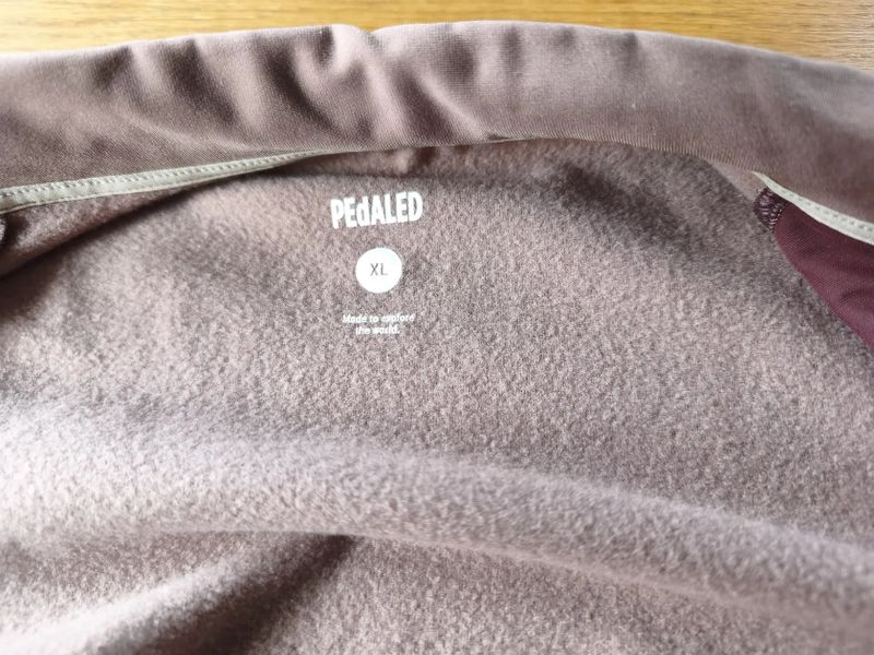 Dres s dlouhým rukávem PEdALED Odyssey Long Sleeve Jersey Dark Rose vel.XL