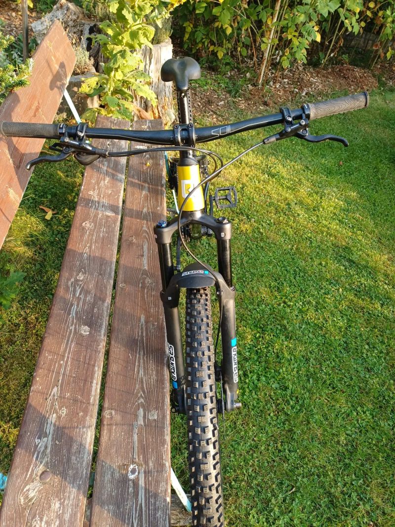 29" Horské kolo Qayron Spyro MK3 5 Mustard/Black 2024