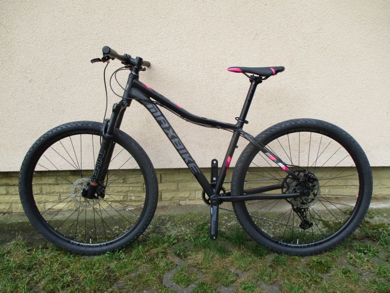 Rezervace 29" kolo Maxbike M509D 17", Shimano Deore 1x11, vzduchová vidlice RST Aerial
