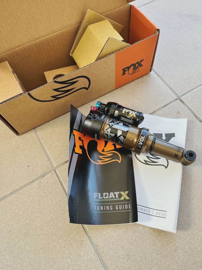 Fox Float X Factory EVOL Trunnion 185x55mm