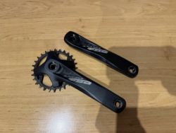 Kliky FSA Alpha Drive s jednopřevodníkem