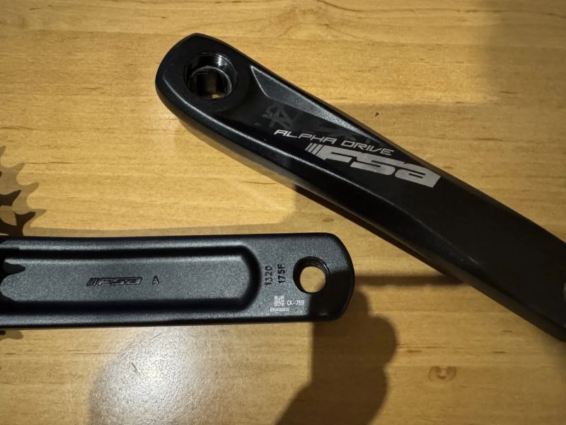 Kliky FSA Alpha Drive s jednopřevodníkem