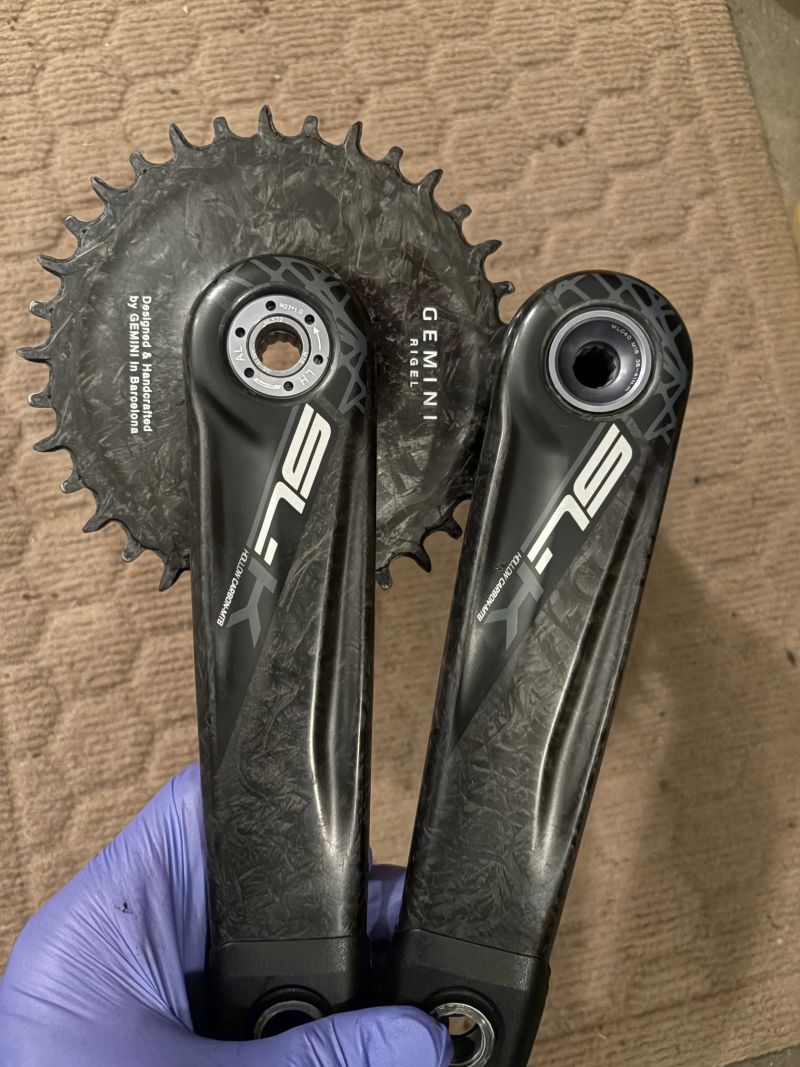 FSA SLK HOLLOW CARBON MTB + Gemini Rigel 34z