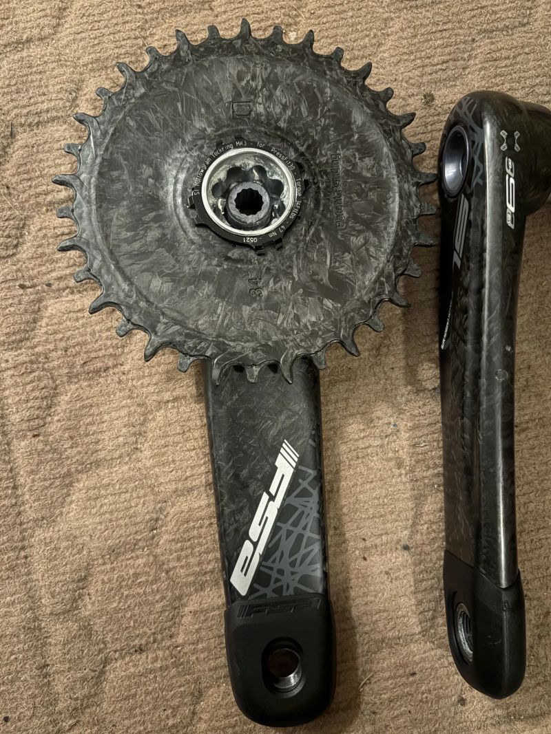 FSA SLK HOLLOW CARBON MTB + Gemini Rigel 34z