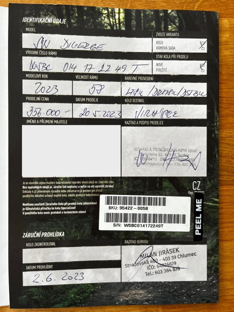 S-Works Diverge 2023 / vel. 58 / Roval CLX / SRAM Red AXS / wattmetr – top stav