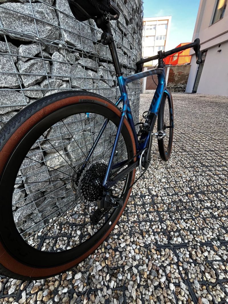 S-Works Diverge 2023 / vel. 58 / Roval CLX / SRAM Red AXS / wattmetr – top stav