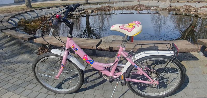 Italské dívčí kolo Papillon 