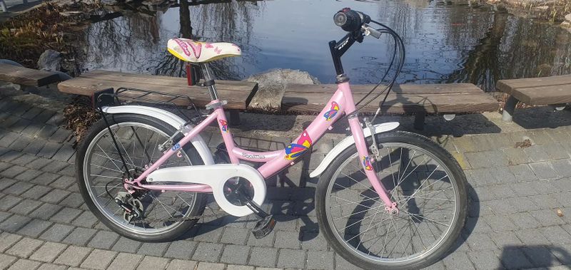 Italské dívčí kolo Papillon 