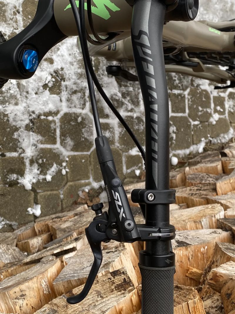 Specialized Stumpjumper v S, Fox vidlice, SLX brzdy