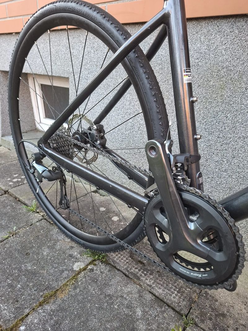 Silniční kolo Van Rysel NCR AF Shimano Tiagra (2×10) – velmi dobrý stav