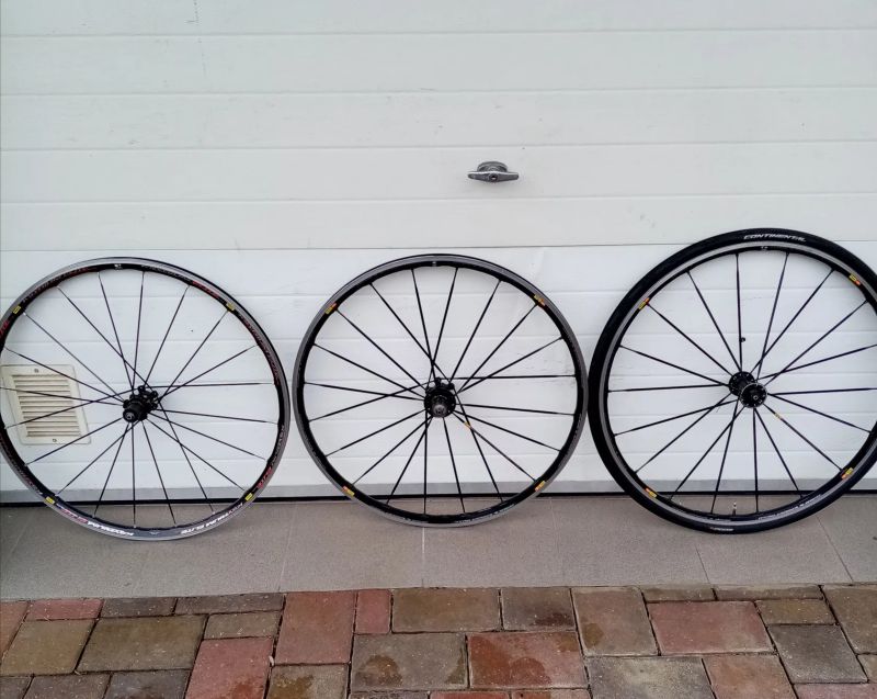 Mavic Ksyrium SL Premium, Elite 3x alu silniční kola 