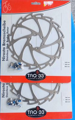 Brzdové kotouče TAQ 180mm 6 děr 2ks 